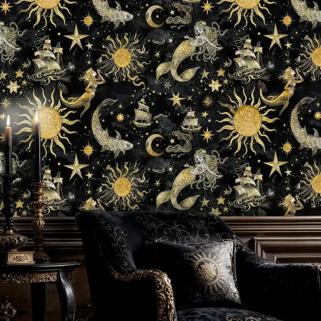 Celestial Maritime Wall Mural