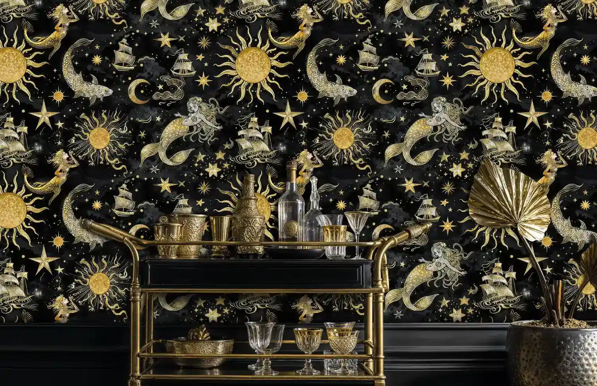 Celestial Maritime Wall Mural