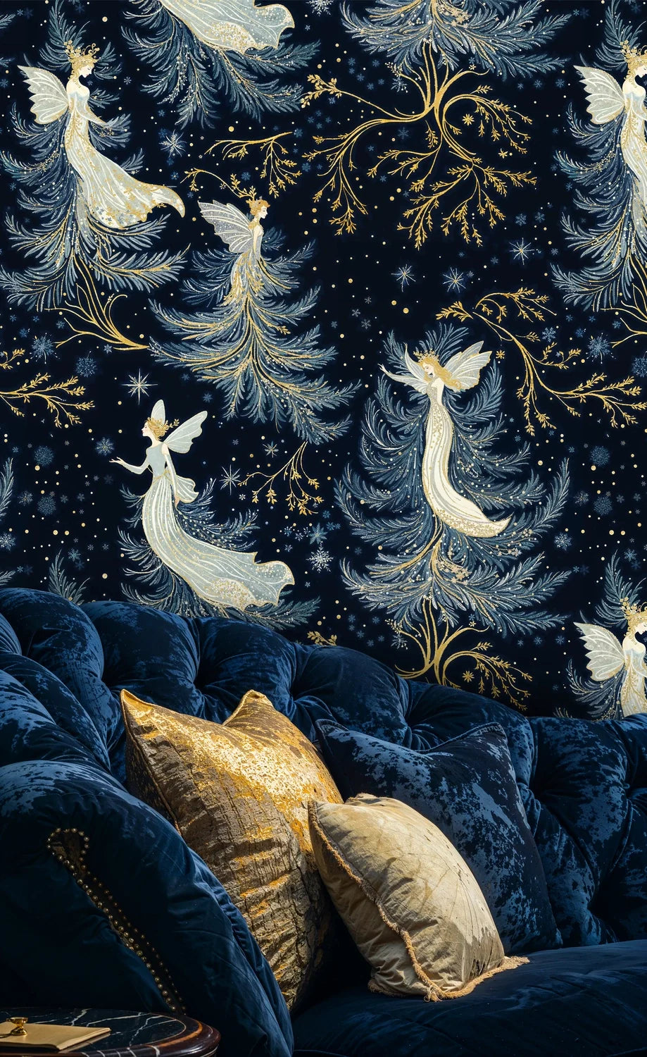 Celestial Fairy Forest Wallpaper