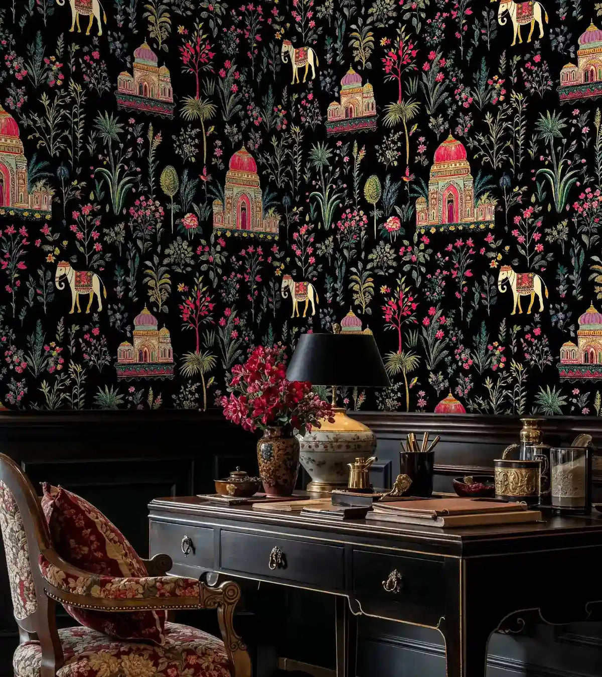 Exotic Indian Palace Wallpaper