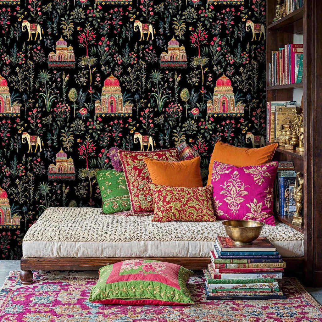 Exotic Indian Palace Wallpaper