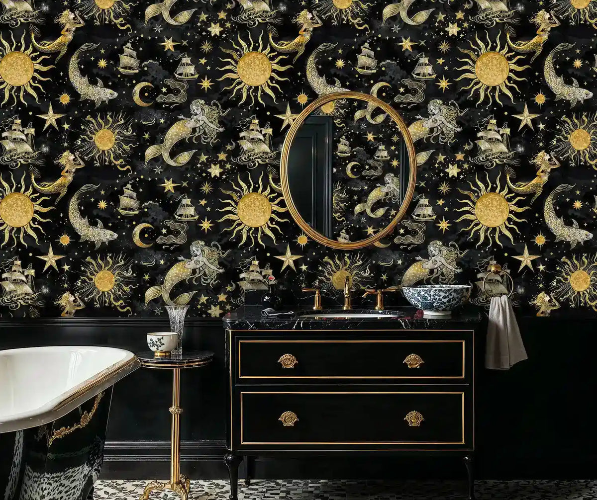 Celestial Maritime Wall Mural