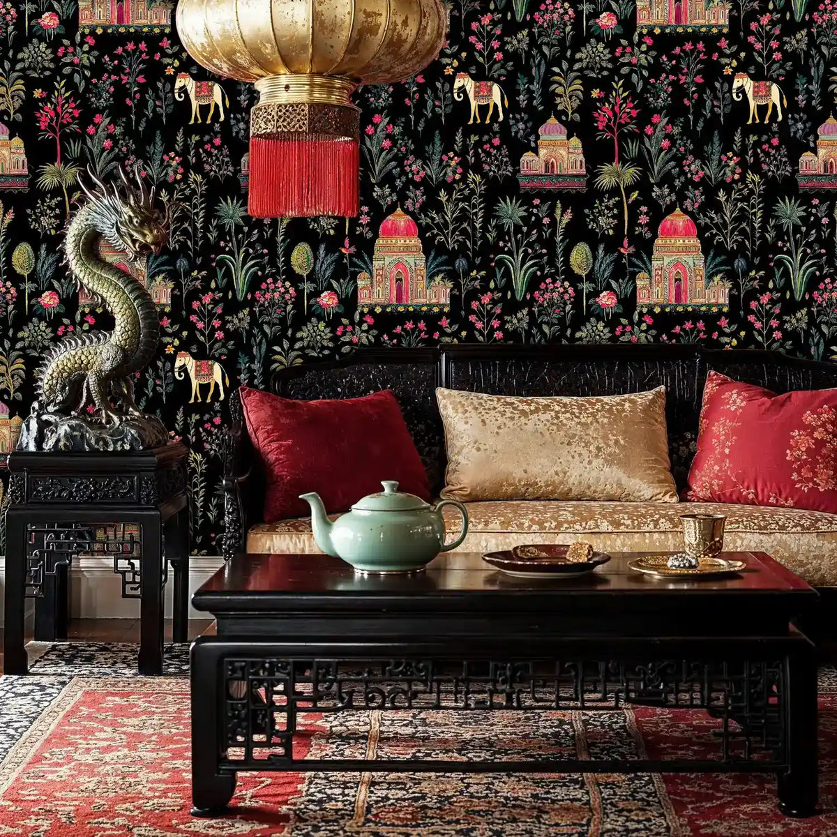 Exotic Indian Palace Wallpaper